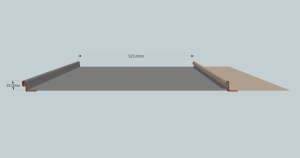 25mm 525 Pan Width